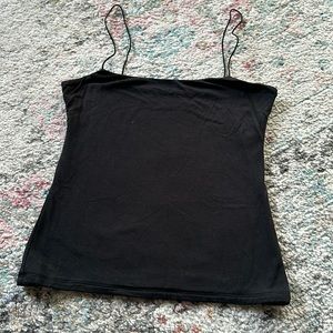 Naked Wardrobe Thin Strapped Cropped Tank